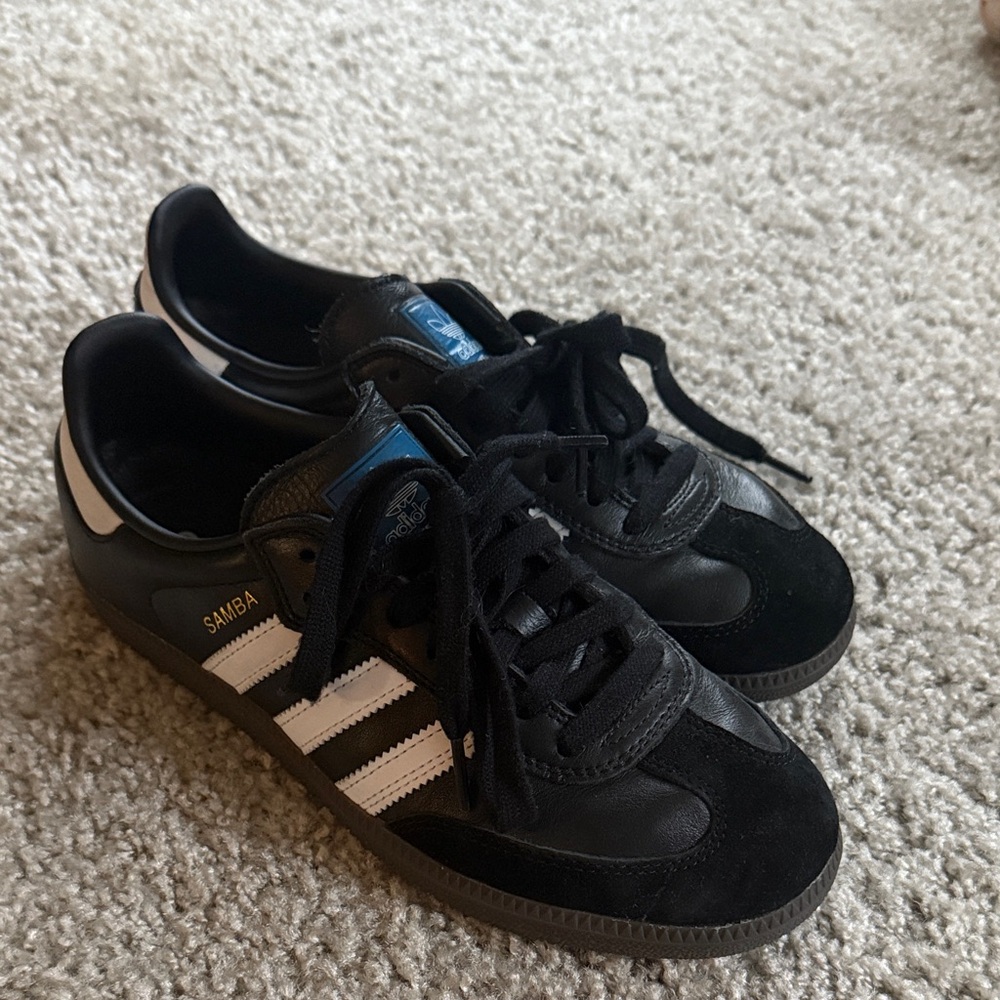 Adidas Samba Black and White Sneakers